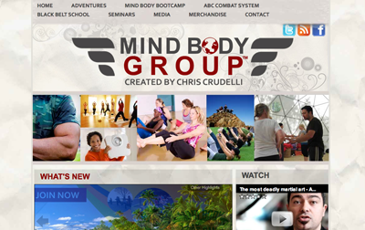 Mind Body Group (Chris Crudelli). Martial arts and fitness. Mind Body Group (Chris Crudelli). Martial arts and fitness.